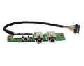 Orijinal HP Compaq Presario F500 F700 F730US Notebook Audio Jack Board