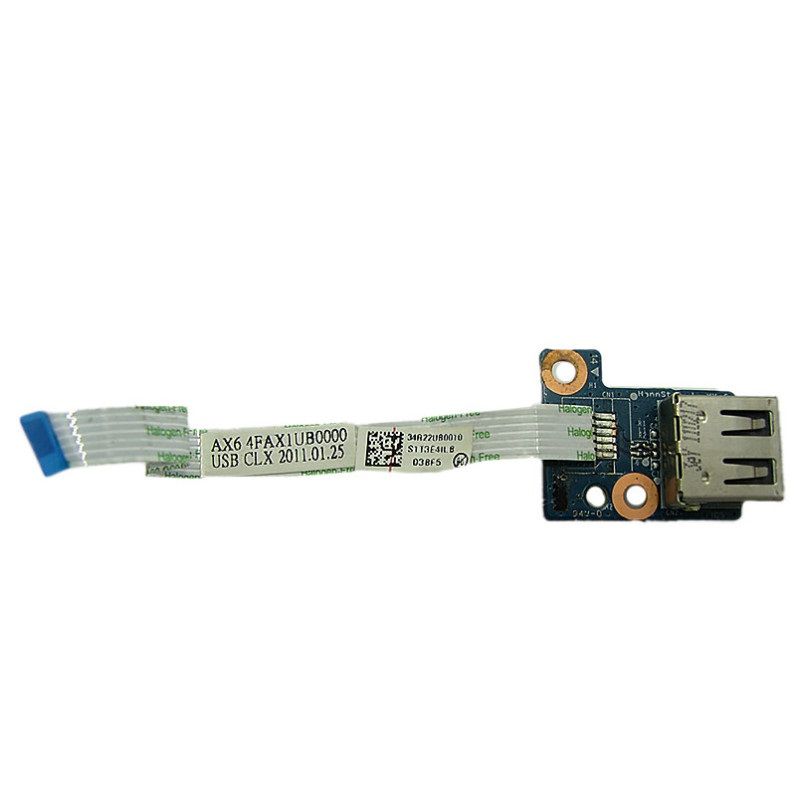 Orijinal Hp Pavilion G7-1001ER G6-1195ST Notebook USB Port Board Kablolu