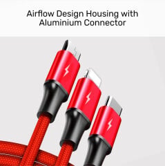 UNITEK USB-A 3' U 1 ARADA HIZLI ŞARJ 1.2MT 2.4A (C14049BK)