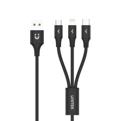 UNITEK USB-A 3' U 1 ARADA HIZLI ŞARJ 1.2MT 2.4A (C14049BK)