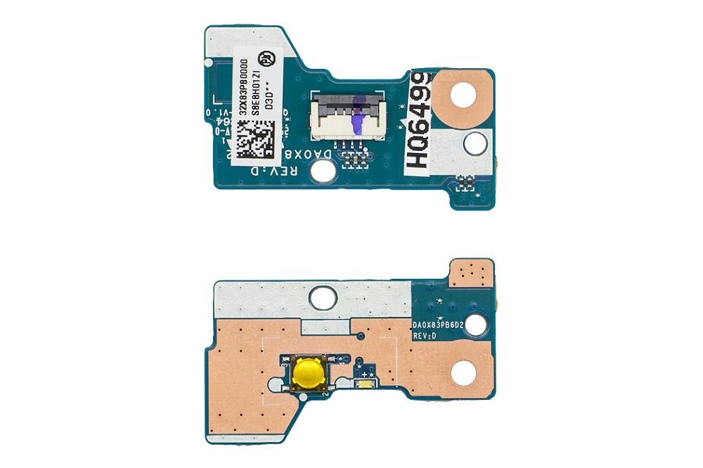 Orijinal HP ProBook DA0X83PB6D0 DA0X83PB6D2 Notebook Tetik Power Buton Board