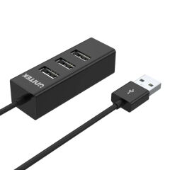 UNITEK TYPE-A TO 4 PORT USB HUB 80CM KABLO(Y-2140)