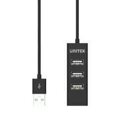UNITEK TYPE-A TO 4 PORT USB HUB 80CM KABLO(Y-2140)