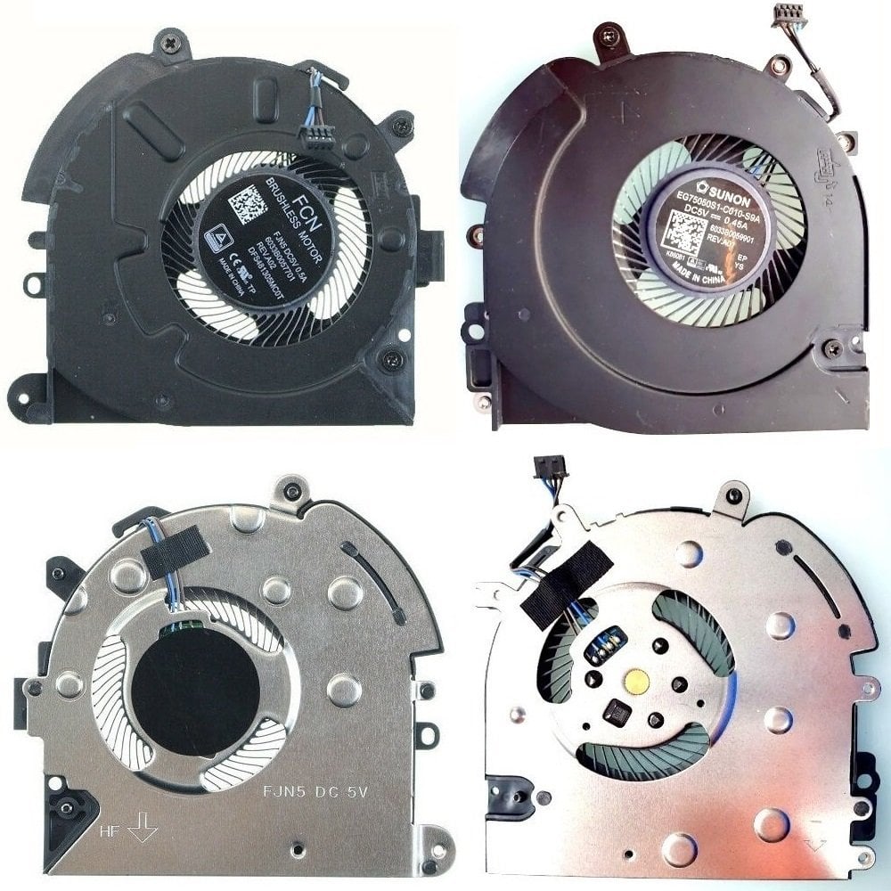 Orijinal Hp NSB5C10-17D10 EG75050S1-C010-S9A L+R Cpu Sogutucu Cooling Fan