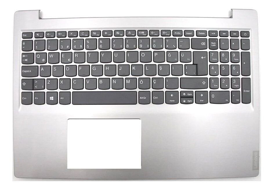 Lenovo Orijinal ideapad S145-15AST 81N3 15.6 Notebook Türkçe Klavye Dahil Üst Kasa
