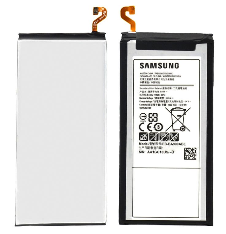 Samsung Orijinal Galaxy A9 SM-A9000 4.4V 4000mAh 15.40Wh Cep Telefonu Batarya Pil