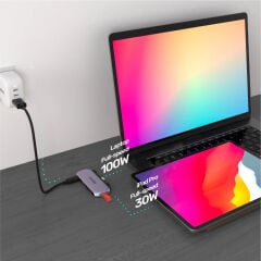 UNITEK USB-C 4 PORT UNIVERSAL DOCKING IPAD (D1070A)