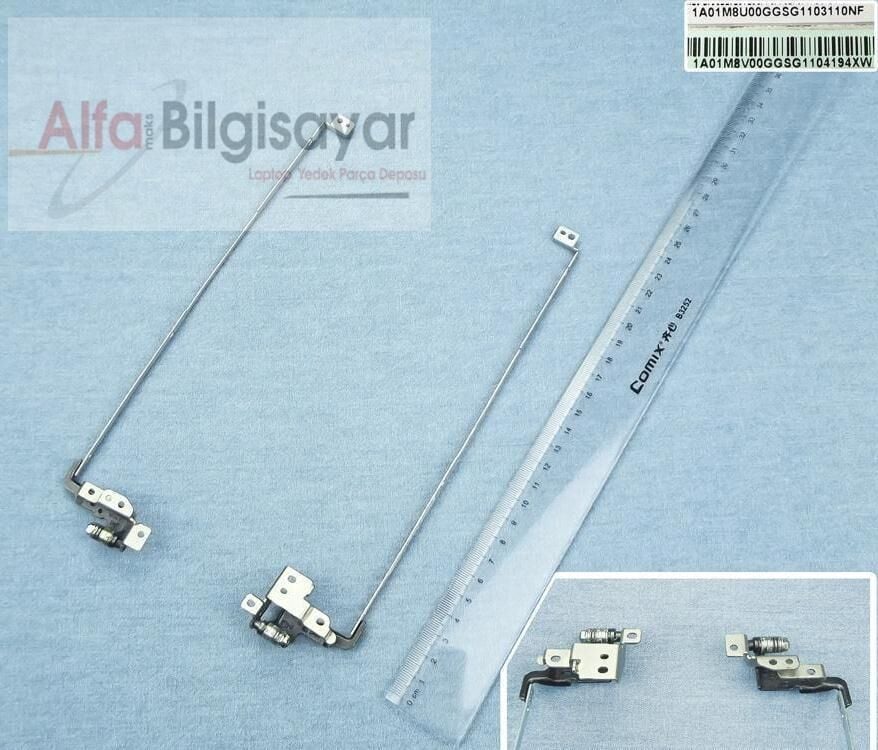 HP Compaq Presario CQ57 G57 630, 631, 635  646123-001 menteşe Takımı Sağ Sol