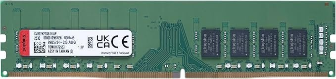 16GB DDR4 3200Mhz CL22 KVR32N22D8/16WP KINGSTON