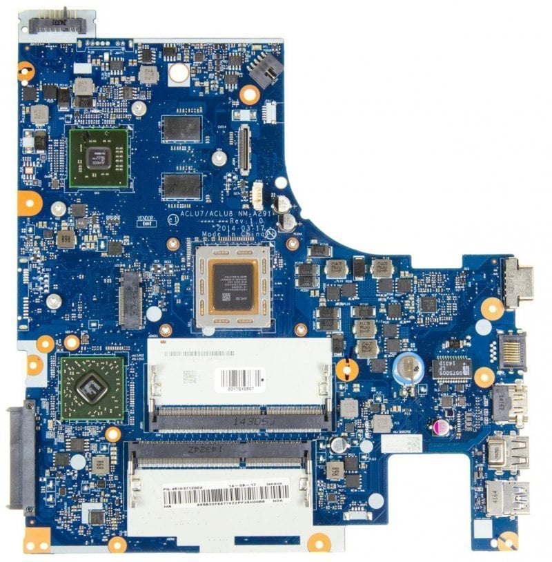 Lenovo G50-45 AMD A6-6310 İşlemcili AMD R5 M230 Ekran Kartlı Notebook Anakart NM-A281