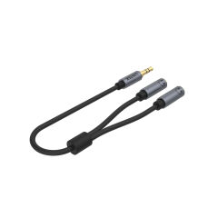 UNITEK 3.5MM AUX ÇOKLAYICI Y KABLO (Y-C956ABK)