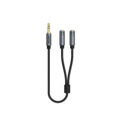 UNITEK 3.5MM AUX ÇOKLAYICI Y KABLO (Y-C956ABK)