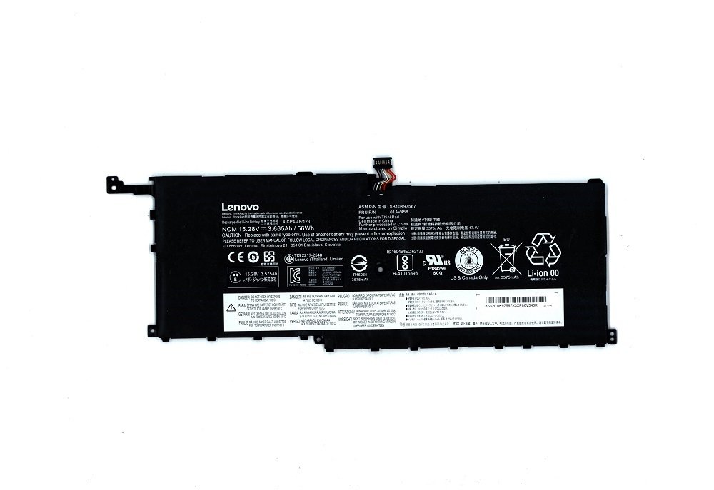Orijinal Lenovo ThinkPad 01AV410 01AV438 01AV439 Notebook Batarya Laptop Pil