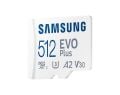 512GB SAMSUNG EVO PLUS MICROSDXC UHS-I U3 V30 A2 160MB/s MB-MC512SA/TR