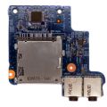 Orijinal HP Probook 48.4SI02.011 683475-001 Audio Jack SD Kart Reader Port Board