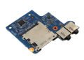 Orijinal HP Probook 48.4SI02.011 683475-001 Audio Jack SD Kart Reader Port Board