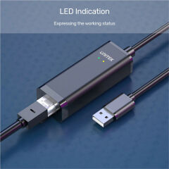 UNITEK USB-A TO MEGABIT ETH. DÖNÜŞTÜRÜCÜ (Y-1468)