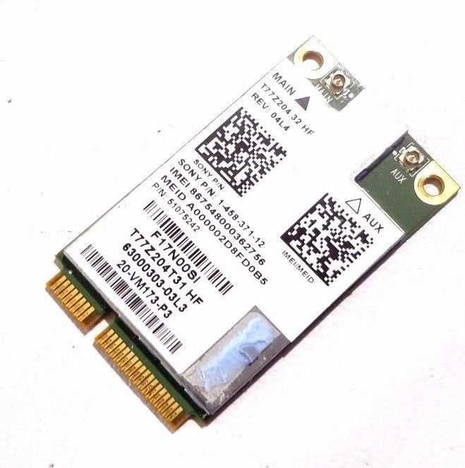 Orijinal Sony Vaio VPCZ21V9E VPCZ2 PCG-41311M Notebook Laptop Wifi Wireless LAN Kartı 1-458-371-12