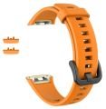 Huawei Band 6 KRD-47 Honor Band 6 Uyumlu Akıllı Saat Silikon Kordonu Turuncu 97025104