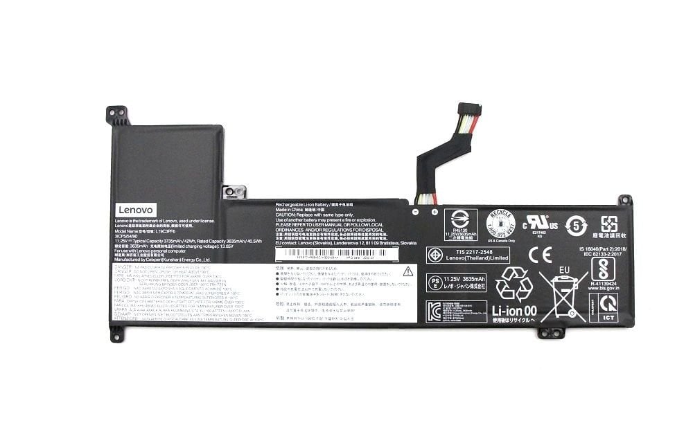 Orijinal Lenovo V17-IIL Serisi 82GX Notebook Batarya Laptop Pil