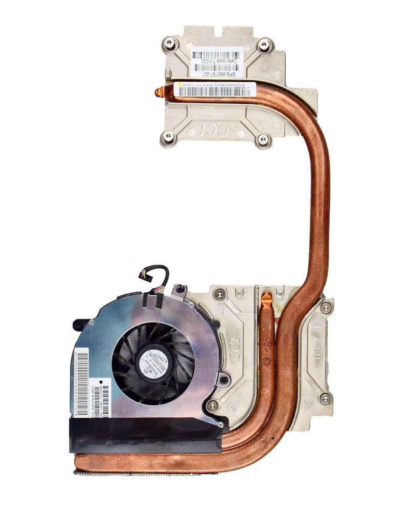 Orijinal Hp EliteBook 595767-001 595766-001 Cpu Sogutucu Heatsink Fan