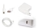 Apple 96W USB-C Güç Adaptörü MX0J2TU/A ( USB-C ŞARJ KABLOSU HEDİYE ) Şarj Aleti Adaptör
