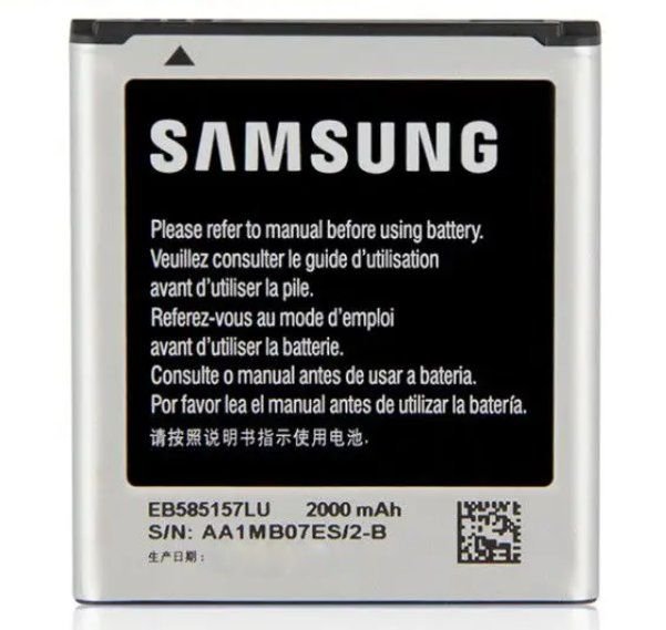 Samsung Orijinal Galaxy Win EB585157LU 4.35V 2000mAh 7.60Wh Cep Telefonu Batarya Pil