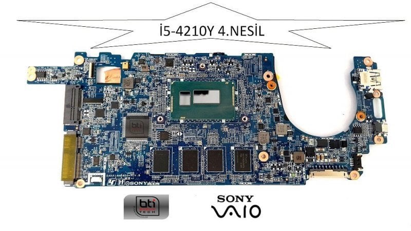 Sony Vaio SVT1113C5E i5-4210Y Anakartı: Doğru Değişim Rehberi anakart görsel 2