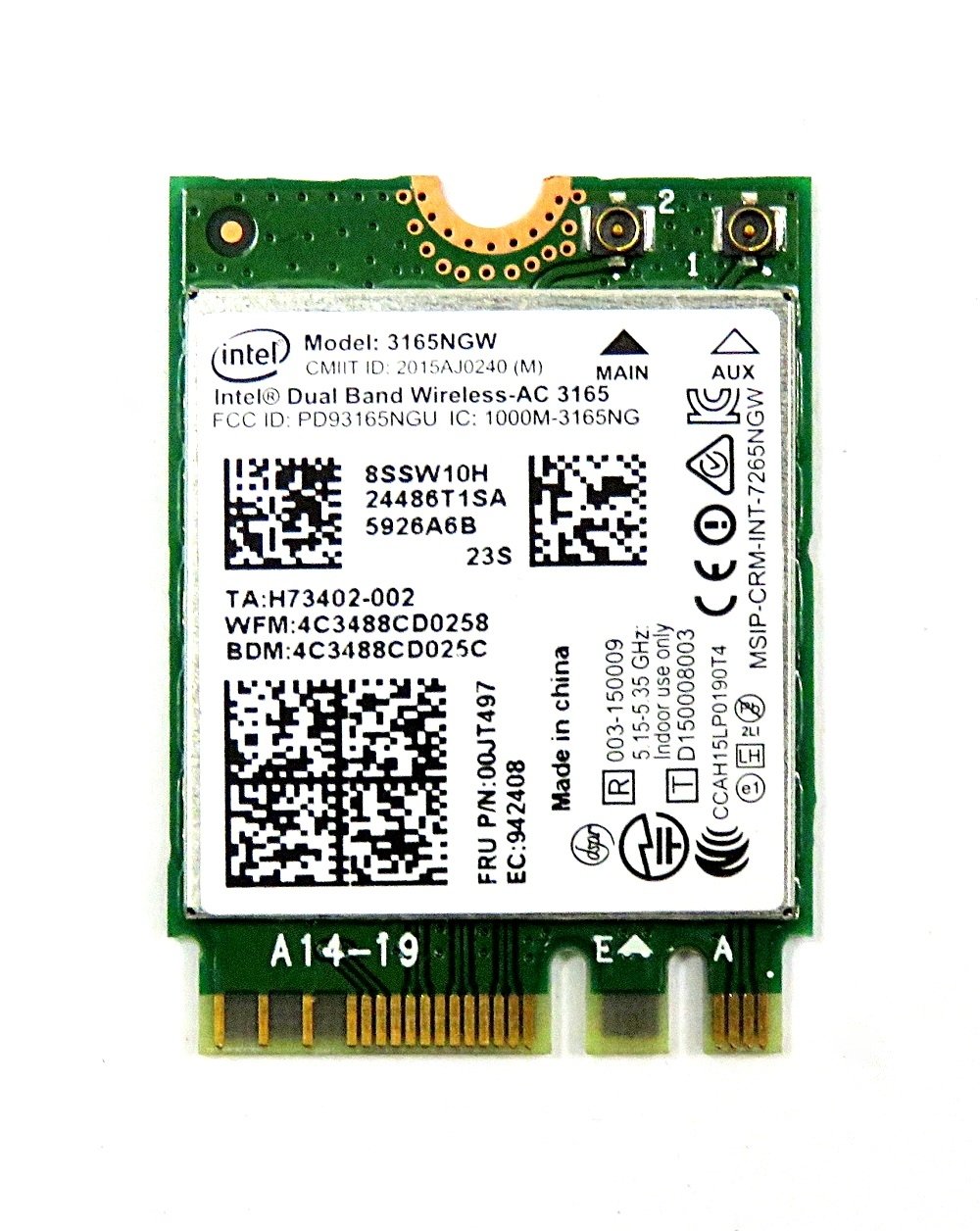 Monster Abra A5 V8.1 Wireless Wifi Bağlantı Kartı 00JT498