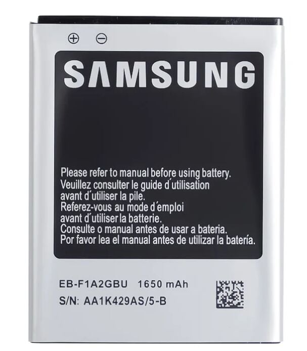 Samsung Orijinal Galaxy S2 i9100 S2 Plus 4.2V 1650mAh 6.11Wh Cep Telefonu Batarya Pil