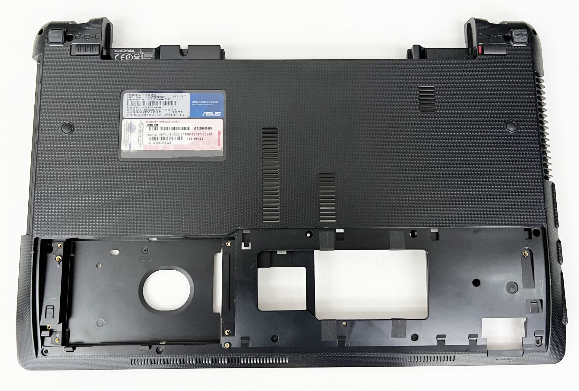 ASUS K53E K53S K53SD K53SV K53SJ K53F K53J A53F A53e A53S A53SV A53BY A53SD A53C A53J A53JA A53JB A53JC A53JE A53JH A53JQ A53JR A53JT A53JU A53SJ ASUS X53 X53S X53SV  Alt Kasa Bottom Case 2.el