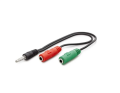 Hadron HN4708 Mikrofon Kulaklık Kablo Ayırıcı 20 cm
