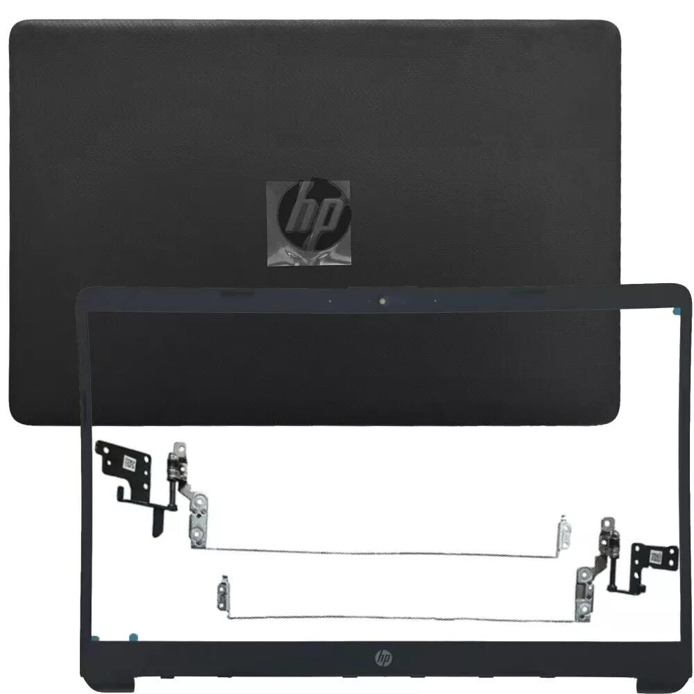Hp 15-DW, 15-GW, 15S-DY, 15S-DR, 15S-DU, 15S-GR, 15S-GW, 15s-fq,  TPN-C139 TPN-C151, 255 G8, 250 G8, 250 G9  Lcd Arka kapak Cover  + Ön Çerçeve  +  Menteşe Sağ Sol