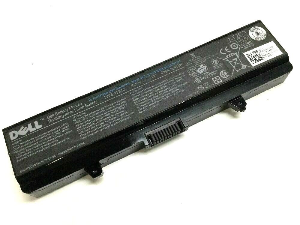 Orijinal Dell inspiron Type X284G 10.8V 48Wh Notebook Laptop Batarya Pil