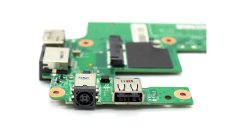 Dell inspiron 15R N5010 M5010 Dc Power Jack DVI Ethernet USB Port Board CN-0WXHDY