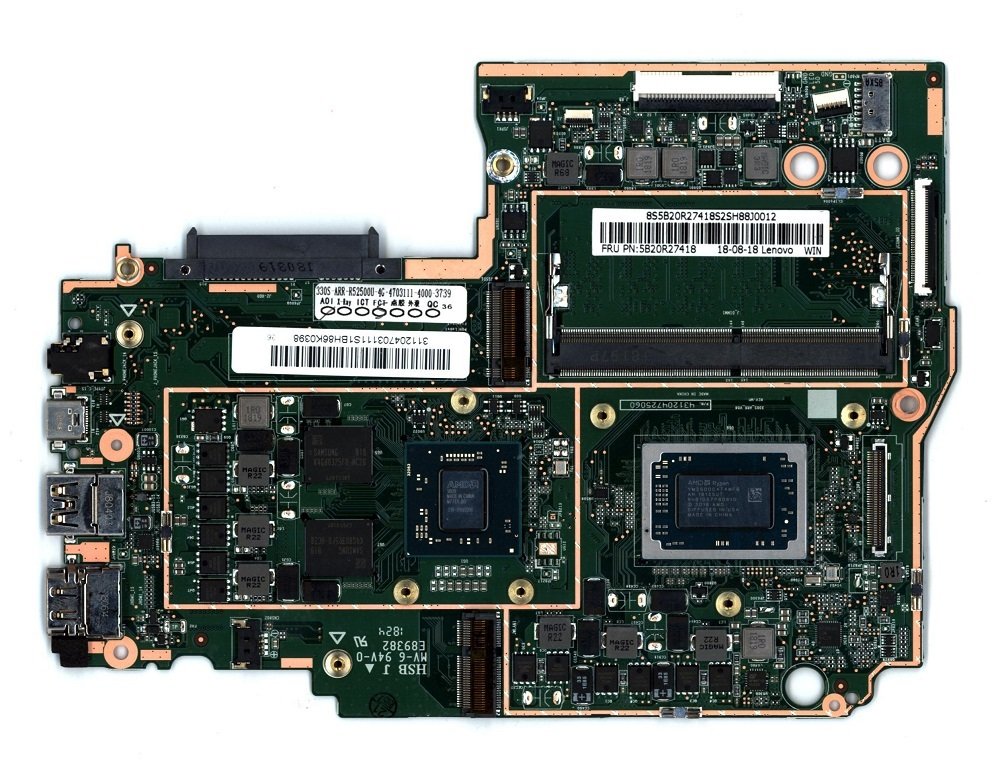 Lenovo ideapad 330S-15ARR AMD işlemcili Ekran Kartlı Notebook Anakart 431204725060