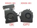 Orijinal Hp Omen 15T-CE Serisi 17-AN Serisi L+R Cpu Gpu Sogutucu Cooling Fan
