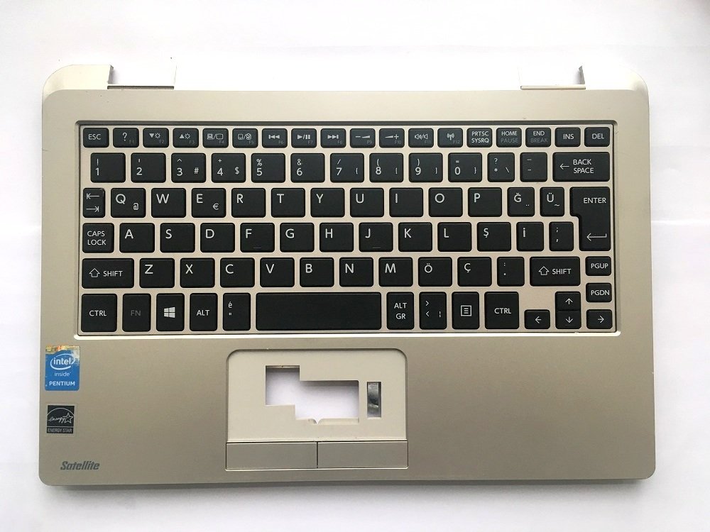 Toshiba Radius 11 L15W L15-B Klavye Dahil Üst Kasa H000074000