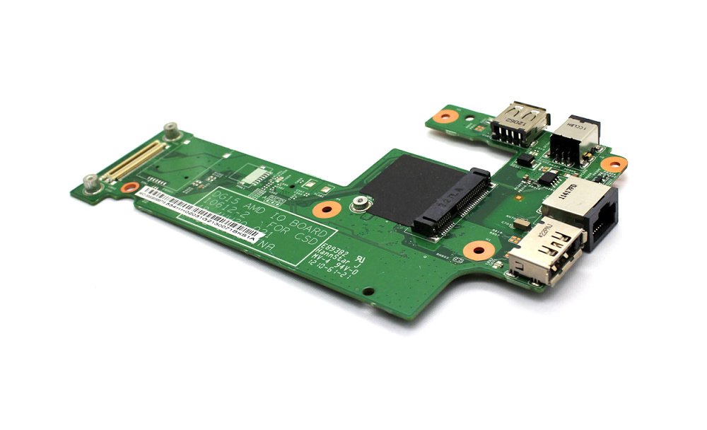 Dell inspiron M5010 DG15 Dc Power Jack DVI Ethernet USB Port Board CN-0WXHDY