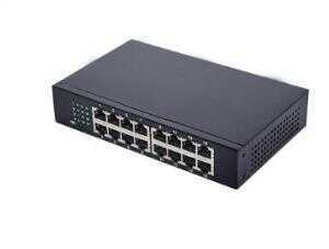 ENTEGRON 16 PORT 10/100 SWITCH Metal Kasa