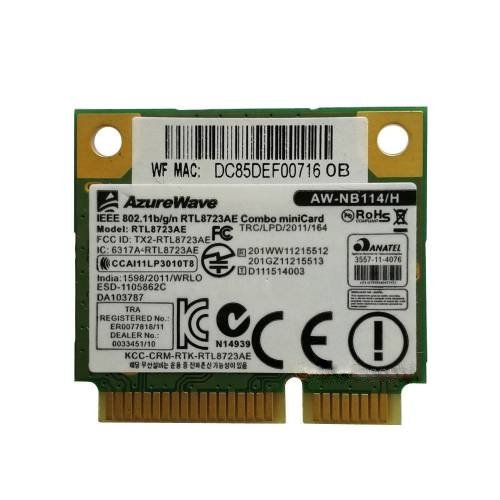 Orijinal Toshiba C855 C850D Realtek Notebook Laptop Wifi Wireless Kartı RTL8723AE