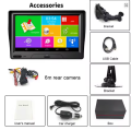 7 '' Android Dash Kamera DVR Araba GPS Navigator FM WiFi kamyon GPS Navigator desteği Dikiz Kamera