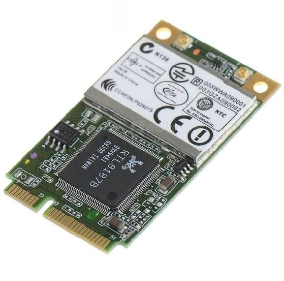 Orijinal RealTek Mini PCI Express 802.11 b/g Notebook Laptop Wifi Wireless Kartı RTL8187B