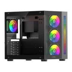 JAMES DONKEY STARK S800 4X ARGB BLACK KASA 650W