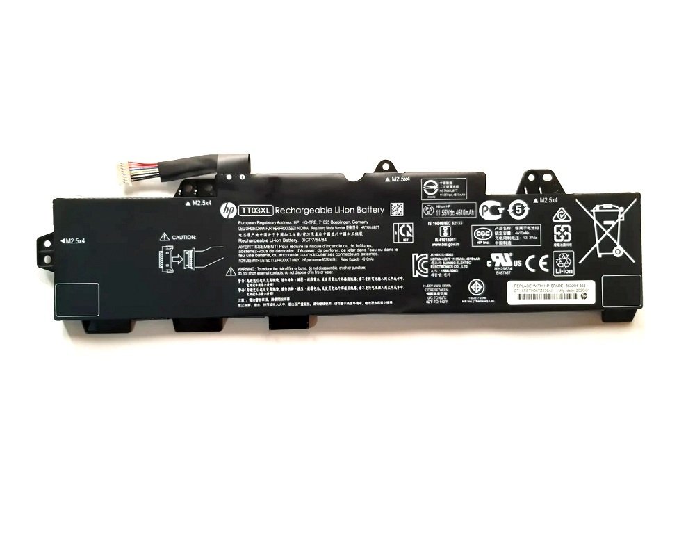 Orijinal Hp TT03XL 11.55V 56Wh 4850mAh Notebook Batarya Laptop Pil