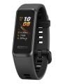 Huawei Honor Band 4 Uyumlu Akıllı Saat Bileklik Silikon Kordonu Siyah 97070XED