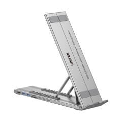 UNITEK KATLANABİLİR NOTEBOOK STANDI VE DOCKING STATION (D1137AGY01)