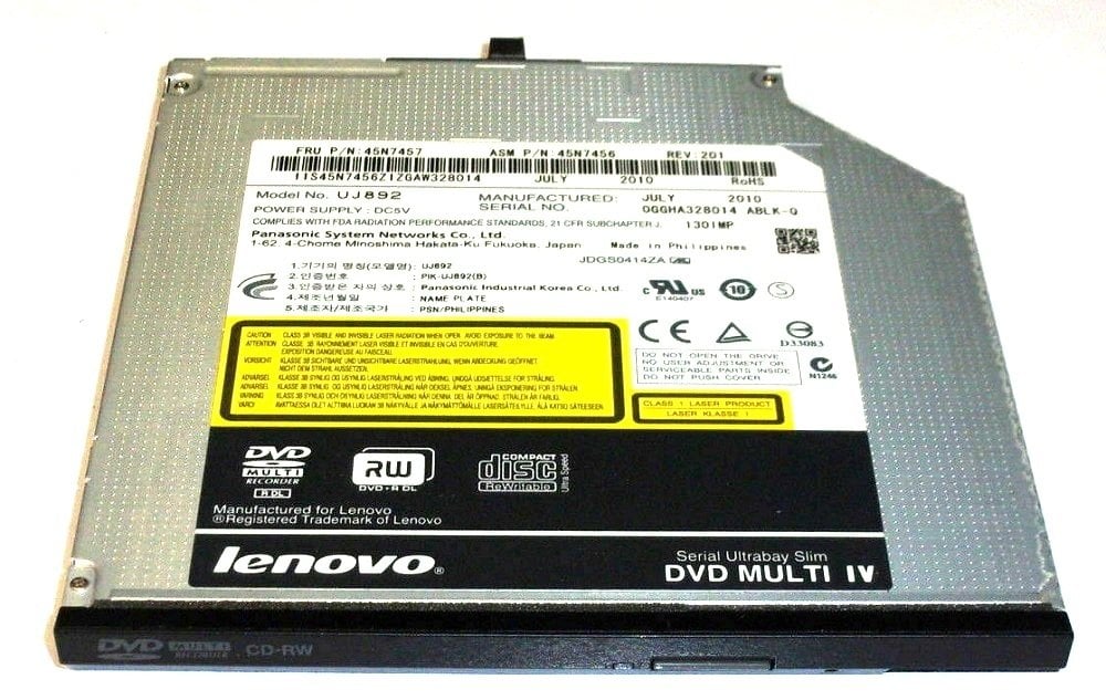 Lenovo Thinkpad T410 T410i DVD Sürücü 45N7457