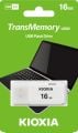 16GB USB2.0 KIOXIA BEYAZ USB BELLEK LU202W016GG4
