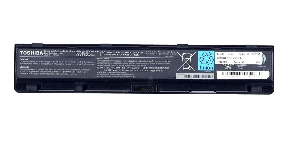 Orijinal Toshiba Qosmio X70-A X75-A Notebook Batarya Laptop Pil PA5036U-1BRS